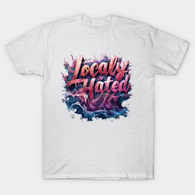 Locally Hated T-Shirt by B&C Fashion